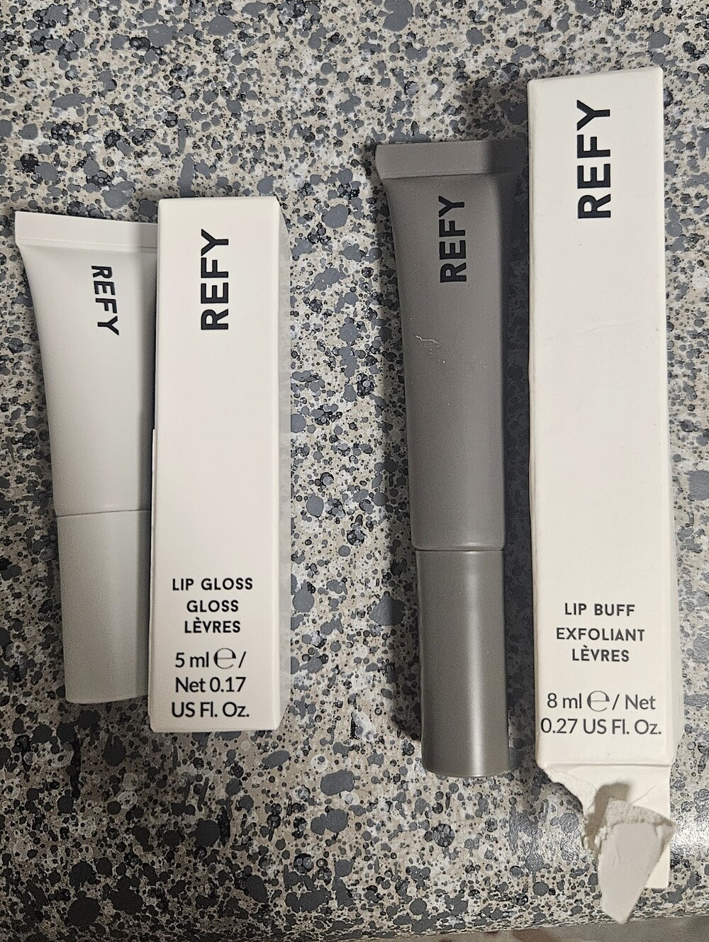 NWT Refy Lip Gloss And Lip Buff
